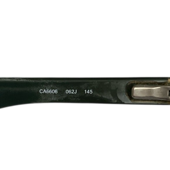 Carrera Eyeglasses CA6606 062J 145 Green Half Rim FRAMES ONLY 53-18-6-6 - Picture 6 of 7